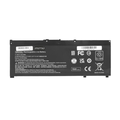 Bateria Mitsu do HP Pavilion Gaming 15 17-10851258