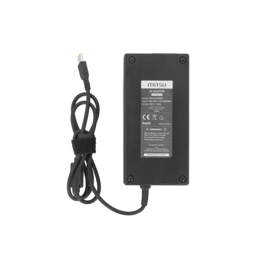 Zasilacz Mitsu 20v 8.5a (prostokątny 11.0x4.5 pin - Yoga) 170W do Lenovo-10851568