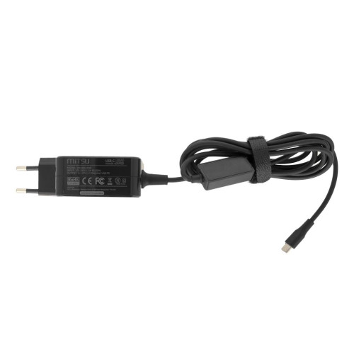 Zasilacz Mitsu 45W USB type C USB-C (black)-10851616