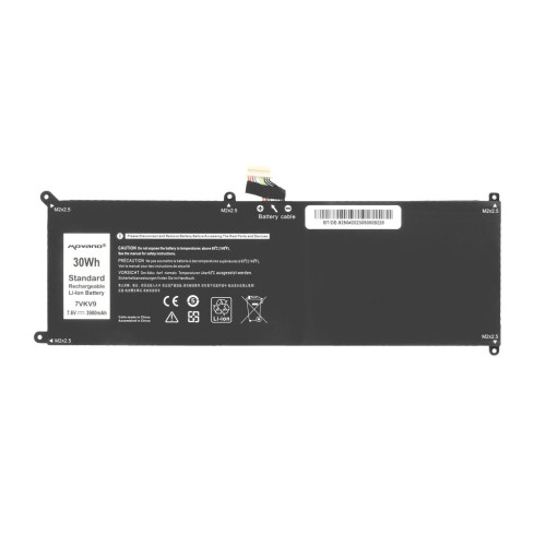 Bateria Movano do Dell Latitude 12 (7275), XPS 12 (9250)-10851918