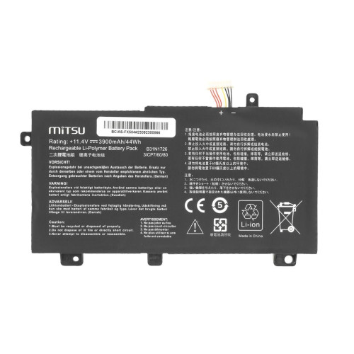 Bateria Mitsu do Asus TUF Gaming FX504, FX505, FX80G-10852098