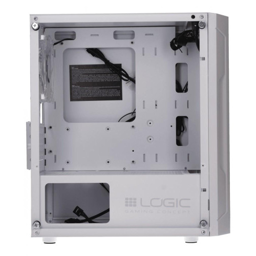 Obudowa Komputerowa Logic Aramis ARGB Mini USB 3.0 Biała-10854506