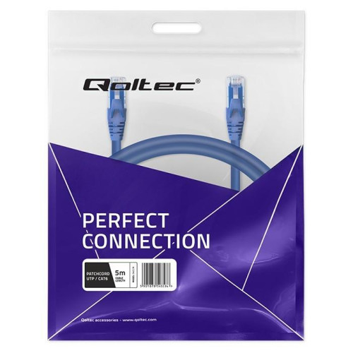 Kabel patchcord UTP | CAT6 | 2 x RJ-45 | 5m-10857079