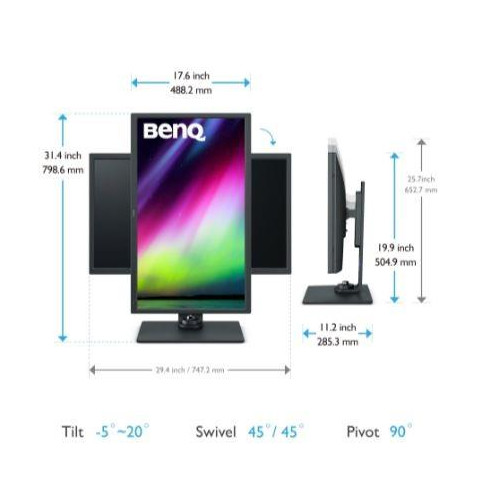 Monitor 31.5 cala SW321C 4K LED 4ms/4K/1000:1/HDMI-10857257