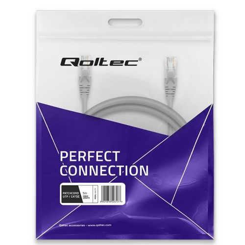 Kabel patchcord UTP | CAT5e | 2 x RJ-45 | 5m-10857779
