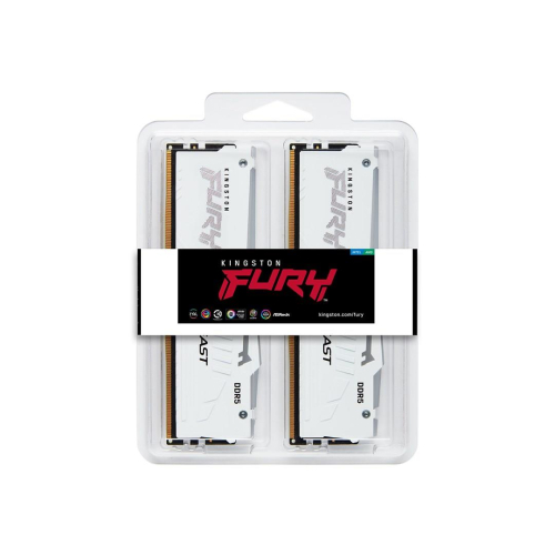 Kingston FURY DDR5 32GB (2x16GB) 5600MHz CL40 Beast White RGB-10898508