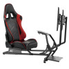 Stojak z fotelem na kierownicę wyścigową NanoRS, max 100kg, max VESA 400x400, 50 cali, RS160-10923429