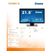 Monitor 22 cale T2238MSC-B1 IPS,FHD,DP,HDMI,2x2W,2xUSB,600(cd/m2), 10pkt.7H,IP1X(FRONT),PION/POZIOM-10962356