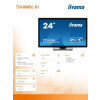 Monitor 24 cale T2438MSC-B1 IPS,FHD,DP,HDMI,2x2W,2xUSB,600(cd/m2), 10pkt.7H,IP1X(FRONT),PION/POZIOM-10962375