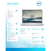 Notebook XPS 16 9640/Ultra 7 155H/32GB/1TB SSD/16.3 UHD+ Touch/GeForce RTX 4060/WLAN + BT/Backlit Kb/6 Cell/W11Pro-10962