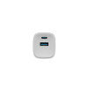 Ładowarka sieciowa Ribera GAN 1X USB-A + 1X USB-C 30W Biała-10963347