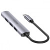 HUB USB-C; 3x USB-A 2.0 1x USB-A 5 Gbps Aluminiowy-10964168