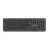 Klawiatura Trout Slim czarna USB -1098935