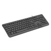 Klawiatura Trout Slim czarna USB -1098936