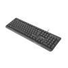 Klawiatura Trout Slim czarna USB -1098938