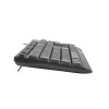 Klawiatura Trout Slim czarna USB -1098939