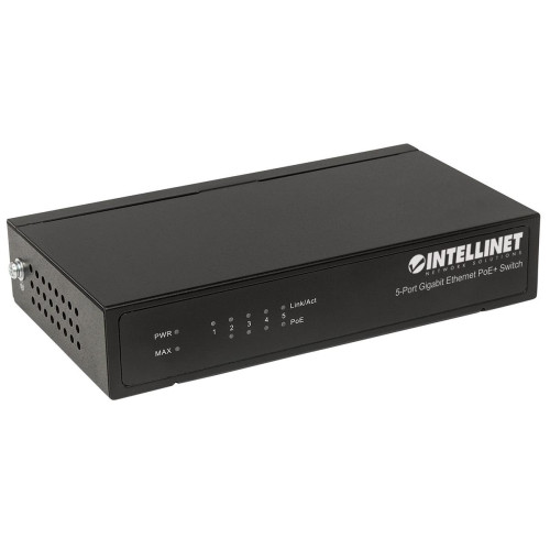 Switch Gigabit 5 portów RJ45 POE+, desktop-10922403