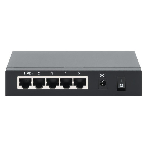 Switch Gigabit 5xPoE Passthrough zasilany PoE lub AC, 68W-10922408
