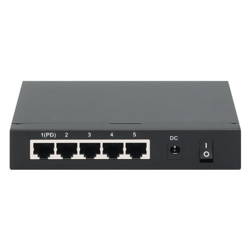 Switch Gigabit 5xPoE Passthrough zasilany PoE lub AC, 68W-10922410