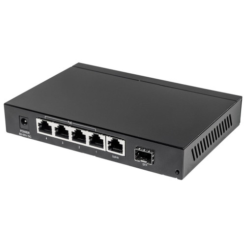 Switch Gigabit 5-portowy PoE+ ze slotem SFP Combo-10922457