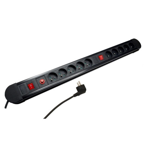 MACLEAN LISTWA ZASILAJĄCA 10 GNIAZD 3680W MCE10-10923677