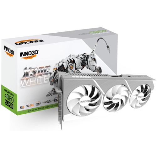 Karta graficzna INNO3D GeForce RTX 4080 SUPER X3 OC WHITE-10931110