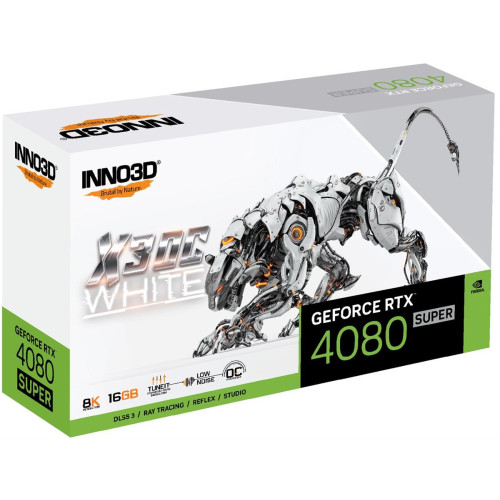Karta graficzna INNO3D GeForce RTX 4080 SUPER X3 OC WHITE-10931112