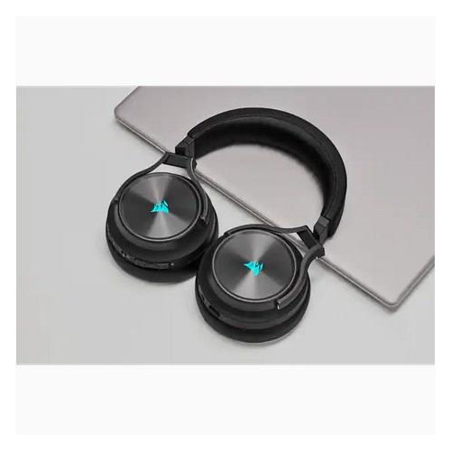 Corsair High-Fidelity Gaming Headset VIRTUOSO RGB WIRELESS XT Wireless/Wired Over-Ear Wireless Black-10936730