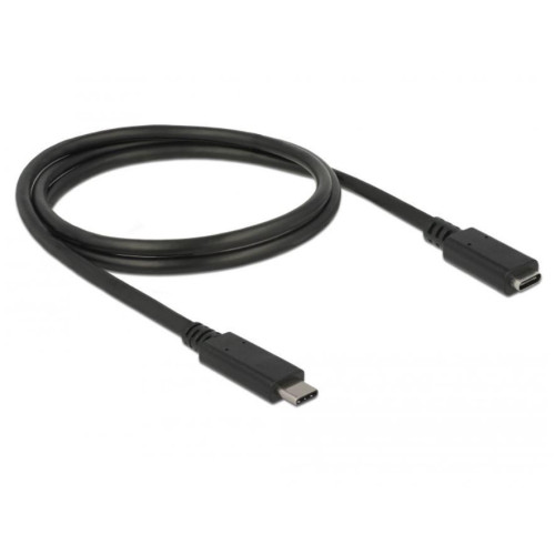 Przedłużacz USB CM-CF 3.1 0.5m czarny -1094065