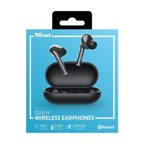 Słuchawki bezprzewodowe NIKA Touch Bluetooth czarne-10959528