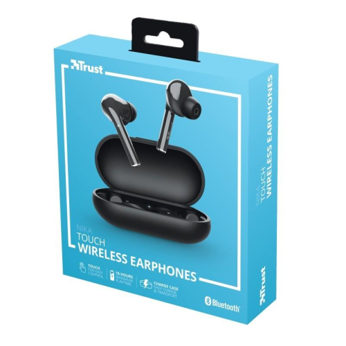 Słuchawki bezprzewodowe NIKA Touch Bluetooth czarne-10959529