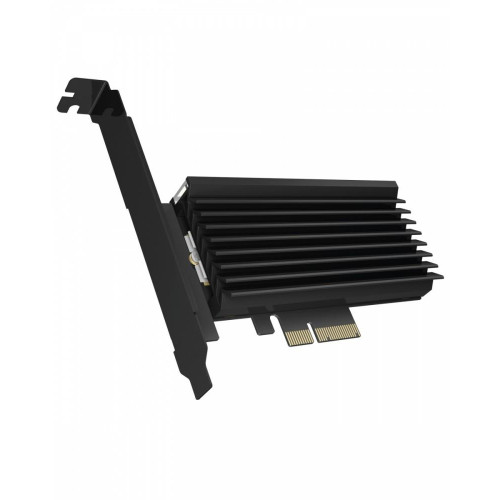 Karta PCIe z gniazdem M.2 M-Key dla jednego dysku SSD M.2 NVMe, podświetlenie ARGB IB-PCI224M2-RGB-1424907