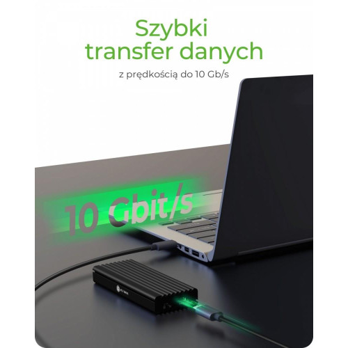 Obudowa IB-1817MCT-C31 NVMe/SATA M.2 2230/2242/2260/2280 Beznarzędziowa-10960568