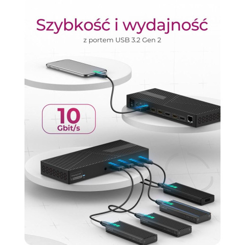 Stacja dokująca IB-DK2246-C 11in1,HDMI,DP,LAN,TYPE-C-10961093