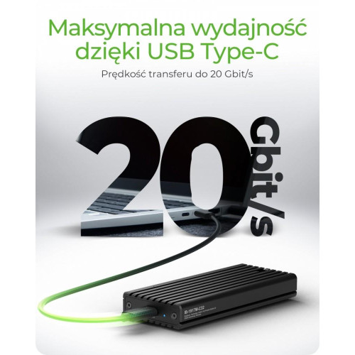 Obudowa IB-1917M-C32 NVMe USB 3.2 Gen 2x2, 20 Gbit/s-10961805