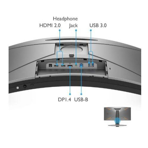 Monitor 34 cale EX3410R LED WQHD/IPS/1ms/144Hz-10961934