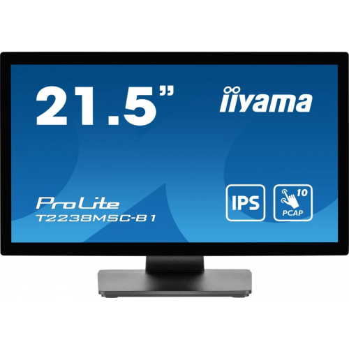 Monitor 22 cale T2238MSC-B1 IPS,FHD,DP,HDMI,2x2W,2xUSB,600(cd/m2), 10pkt.7H,IP1X(FRONT),PION/POZIOM