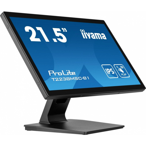 Monitor 22 cale T2238MSC-B1 IPS,FHD,DP,HDMI,2x2W,2xUSB,600(cd/m2), 10pkt.7H,IP1X(FRONT),PION/POZIOM-10962339