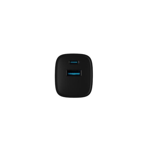 Ładowarka sieciowa Ribera GAN 1X USB-A + 1X USB-C 30W Czarna-10963357