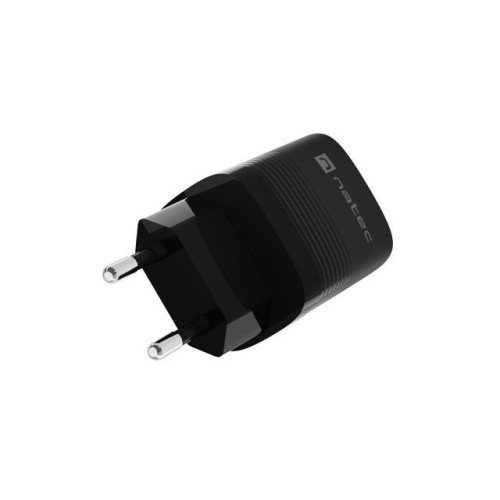 Ładowarka sieciowa Ribera GAN 1X USB-A + 1X USB-C 30W Czarna-10963358