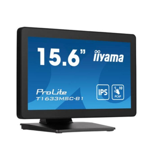 Monitor 15.6 cala ProLite T1633MSC-B1 poj.10pkt,IP54,IPS,USB-10963401