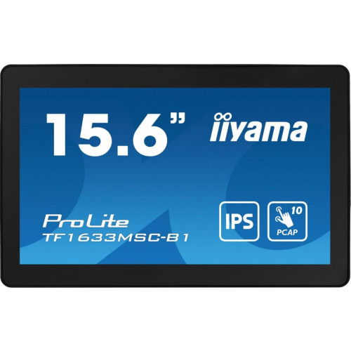 Monitor 15.6 cala ProLite TF1633MSC-B1 IPS,poj.10pkt.450cd,IP54