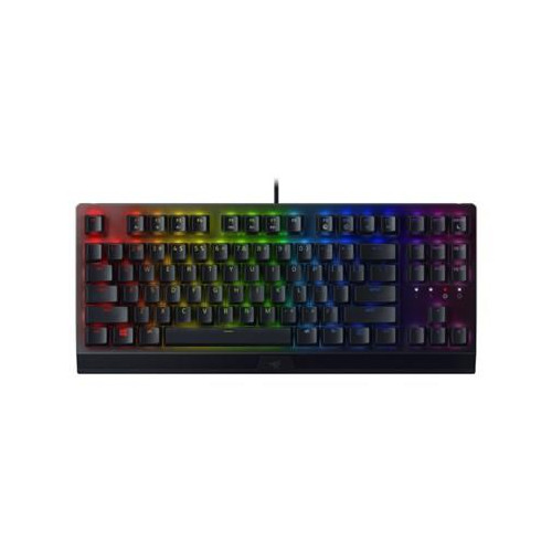 Razer BlackWidow V3 Yellow Switch; Transparent switch housing; Doubleshot ABS keycaps; Multi-function digital roller; Razer Synapse 3 enabled; Cable