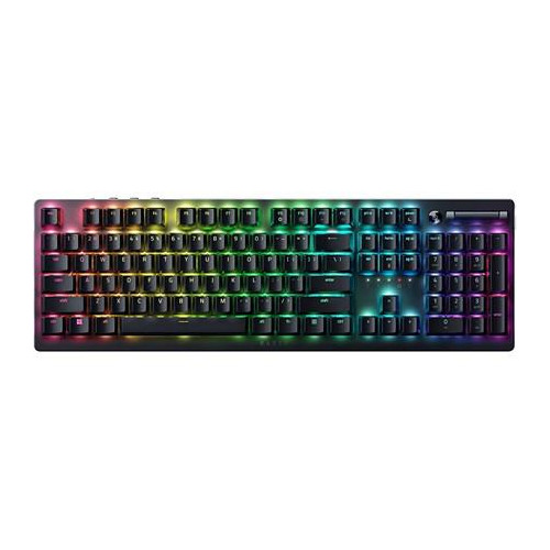 Klawiatura Razer Gaming Keyboard Deathstalker V2 RGB LED light, US, Przewodowa, Czarna, Przełączniki optyczne (liniowe), Klawiatura numeryczna