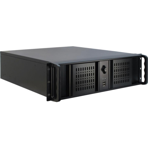 Inter-Tech 3U 3098-S, 19" Rack Server Chassis - czarny