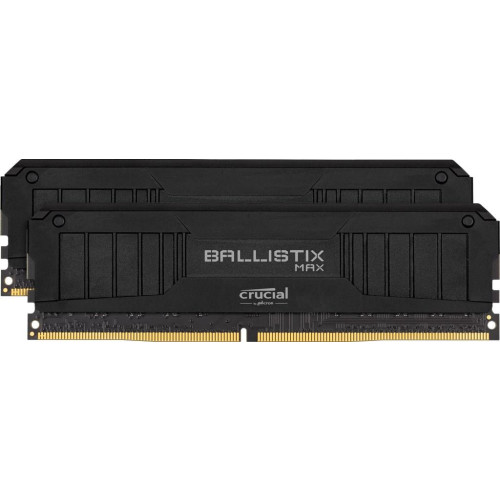 Crucial Ballistix Max Black, DDR4-5100, CL19 - 16GB Dual Kit-10982011