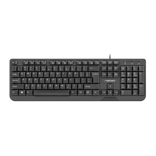 Klawiatura Trout Slim czarna USB -1098935