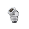 PHANTEKS Obrotowa Twarda Złączka Rurowa 12mm 45 Stopni G1/4 - chromowana, obrotowa-11009470