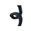 PHANTEKS Zestaw przedłużaczy, 500mm, S-Pattern - czarny/niebieski-11015954