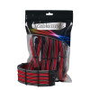 CableMod PRO ModMesh Cable Extension Kit - karbon/czerwony-11015968